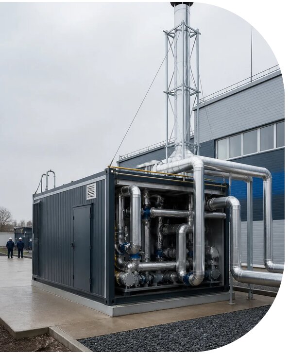 Блочно-модульная котельная под ключ для дома в Нефтеюганске
