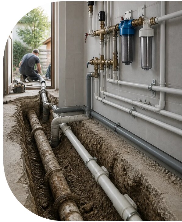 Реконструкция водопровода в Нефтеюганске от 3050 р. | АПаруса-Нфт
