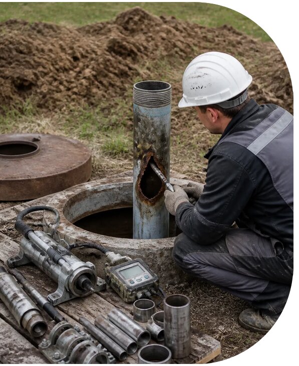 Ремонт обсадной колонны скважины в Нефтеюганске с гарантией