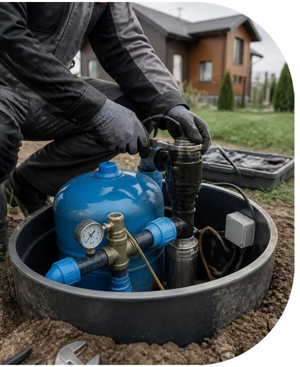 Профессиональное техническое обслуживание скважины на воду в Нефтеюганске