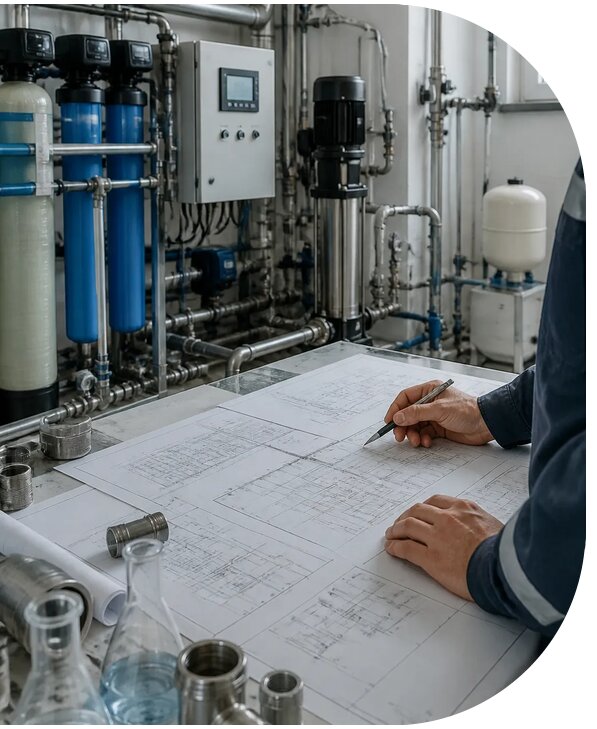 Проектирование системы водоочистки для дома в Нефтеюганске